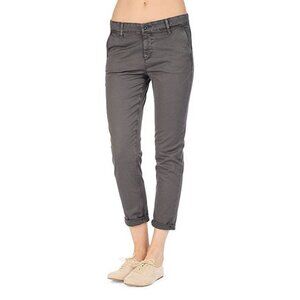 AG Adriano Goldschmied Tristan Sulfur Dark Truffle Tailored Trousers